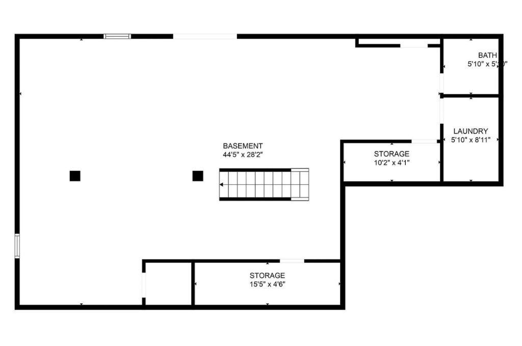 Spacious & Functional Basement