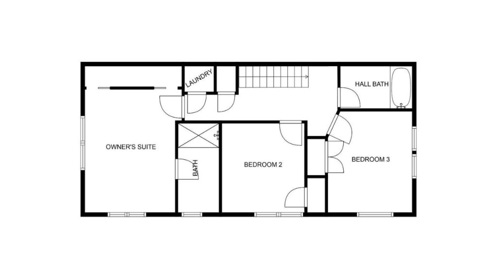 Well-Designed Upstairs Layout