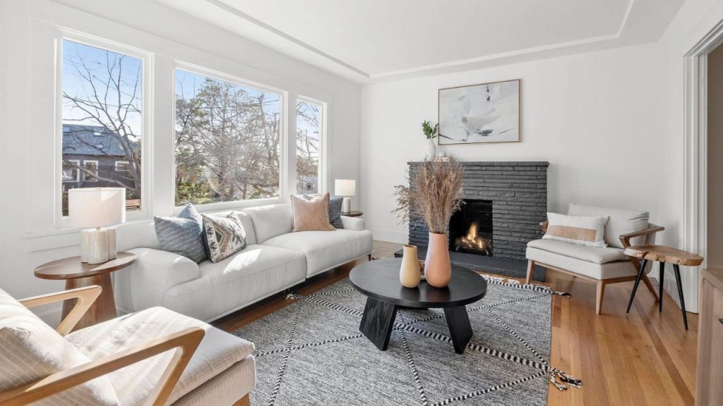 Bright and Stylish Living Space
