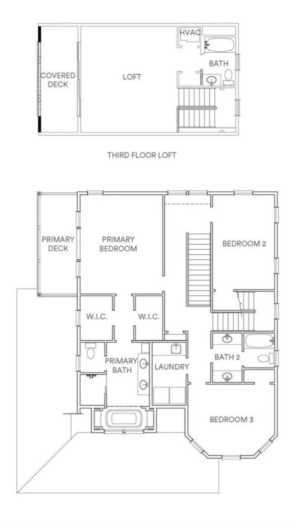 Luxurious Second Floor with Loft