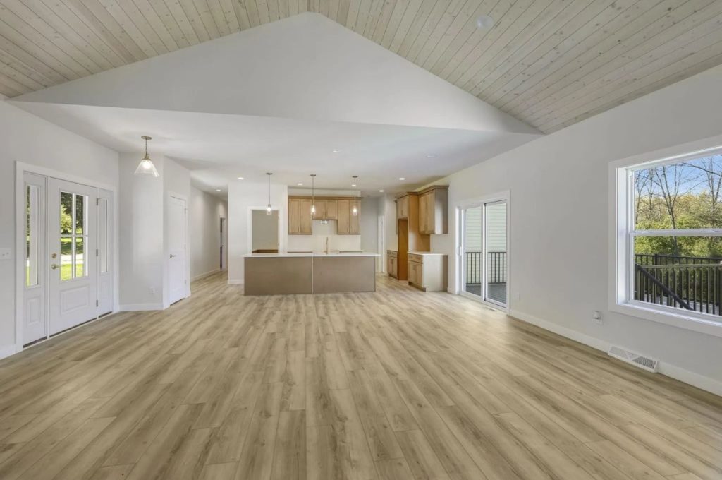 Spacious Open-Concept Living and Dining