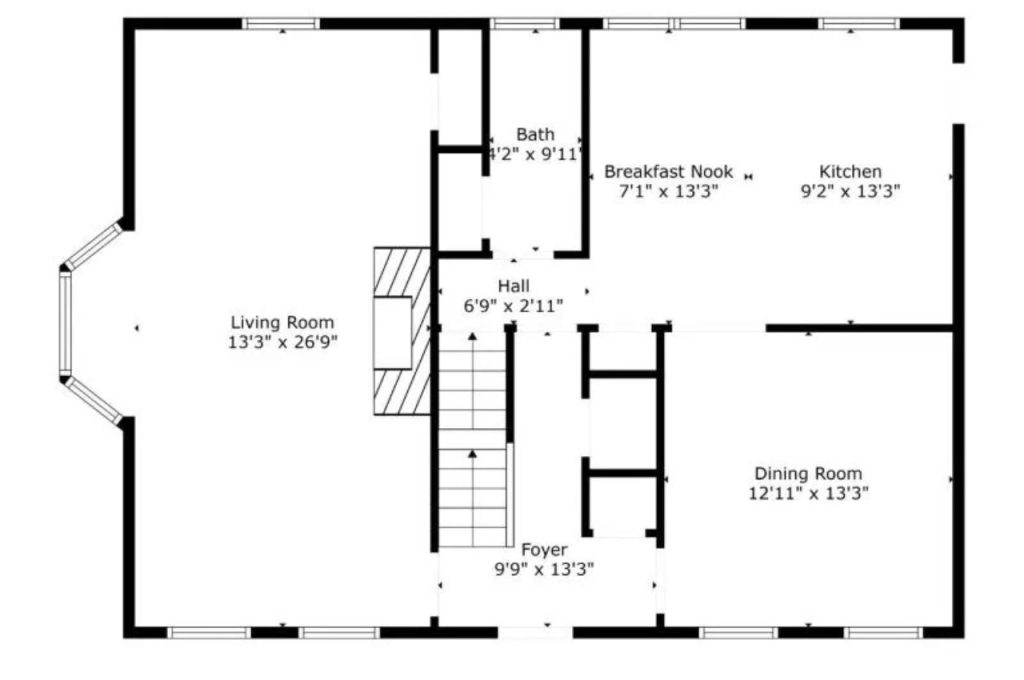 Spacious and Inviting Ground Floor