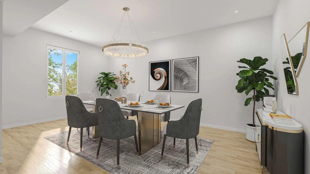 Modern Elegant Dining Room Design