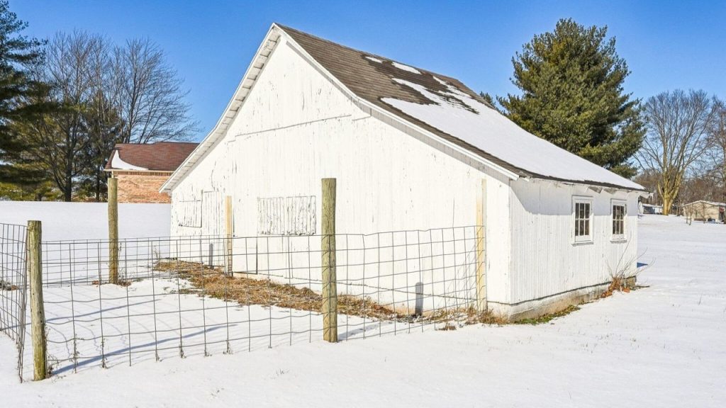 Spacious Backyard with Versatile Barn