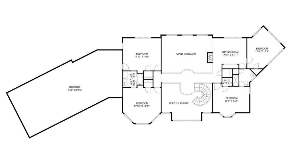 Second Floor with Storage & Views