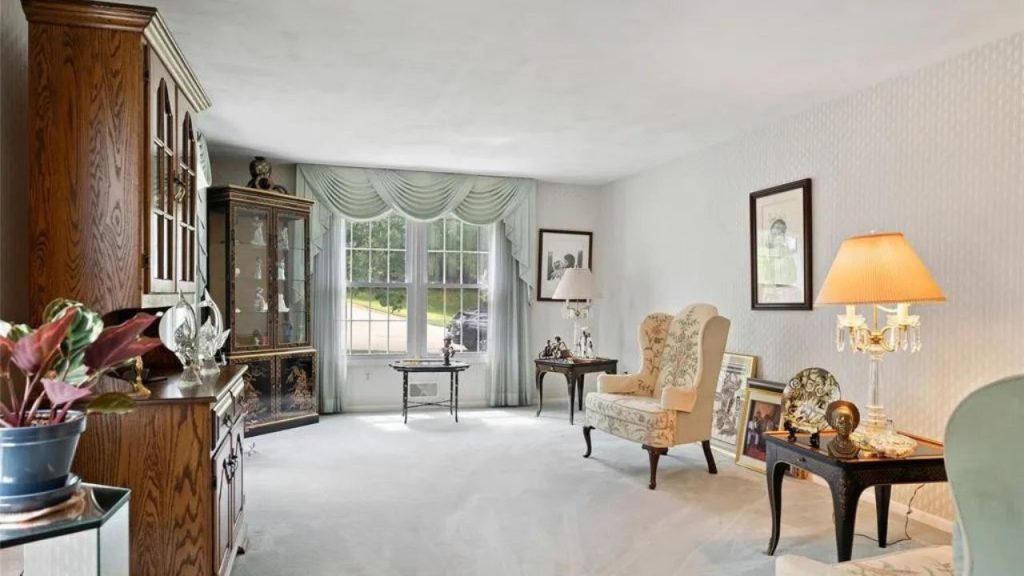 Elegant Living Room with Vintage Charm