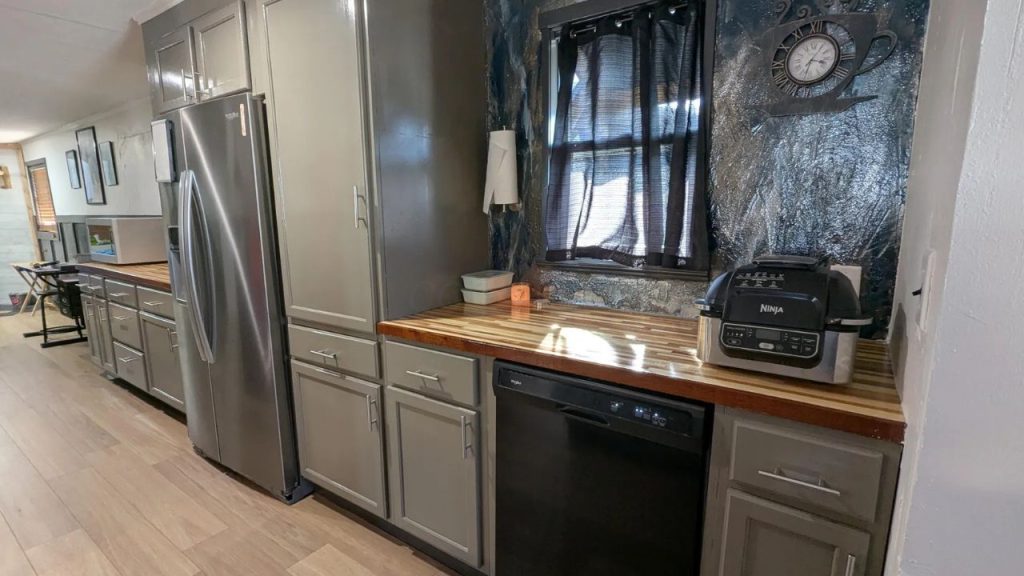 Modern Rustic Kitchen with Butcher Block