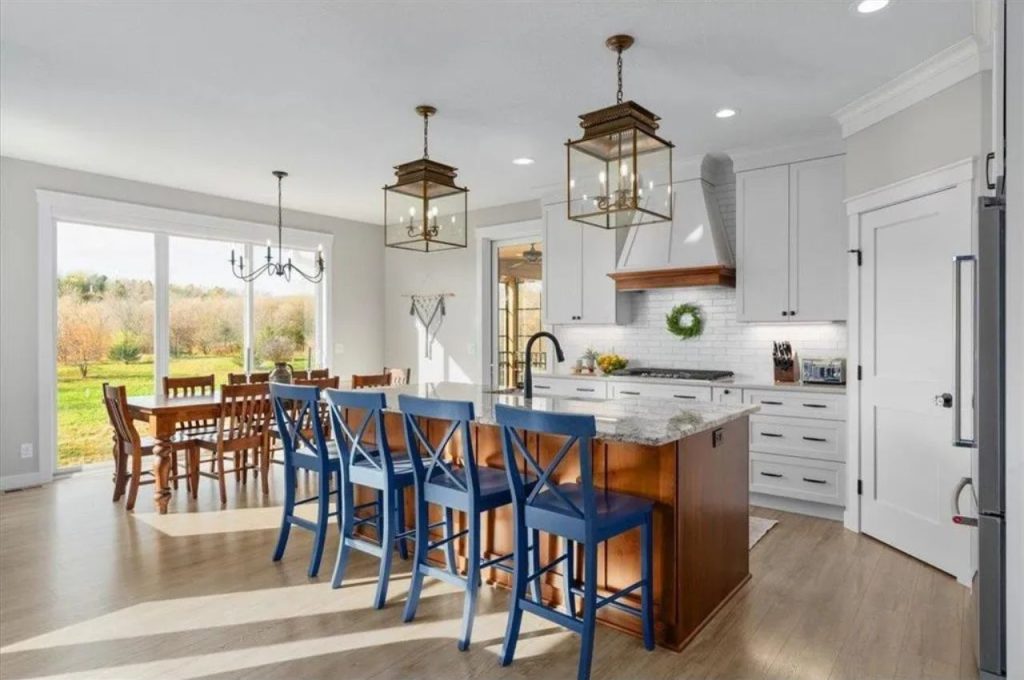 Open Kitchen and Dining Design