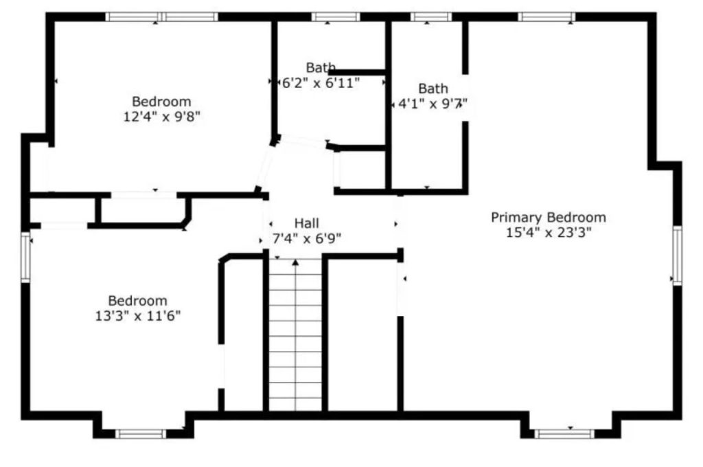 Expansive Second Floor with Bedrooms