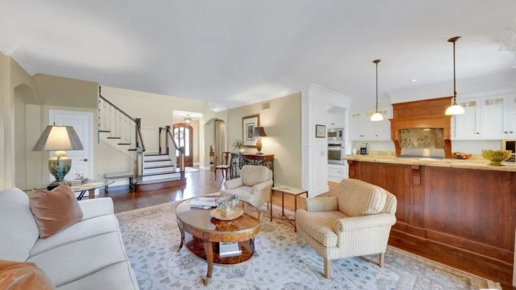 Open-concept living and Kitchen