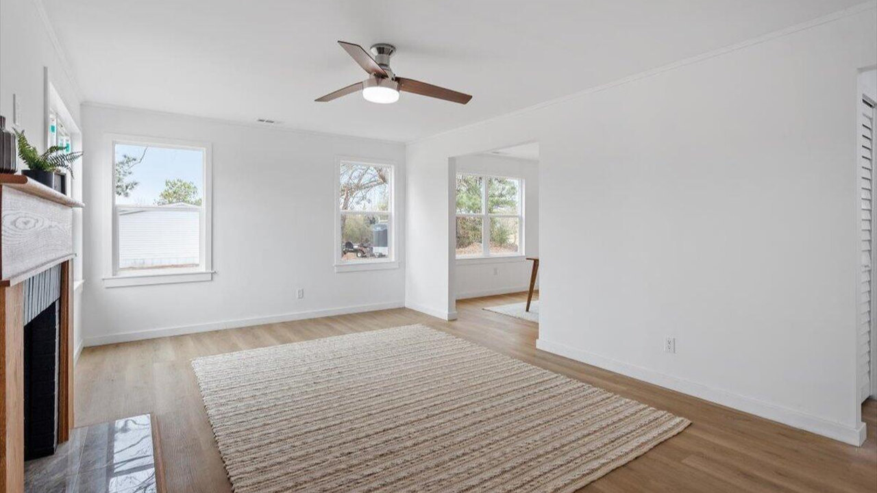 Timeless 1949 Bungalow With LVP Floors and a Backyard Retreat in Wake Forest (With Floor Plan)