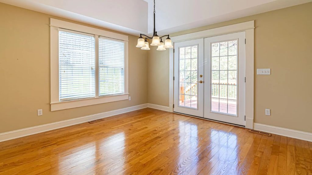 Dining Room with Deck Access