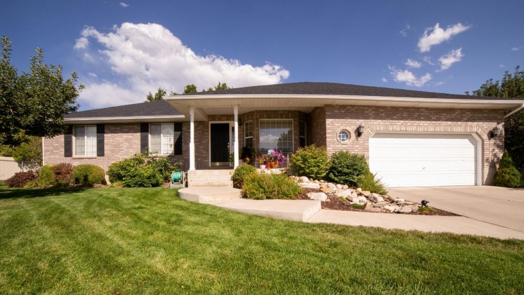 An affordable ranch-style home.