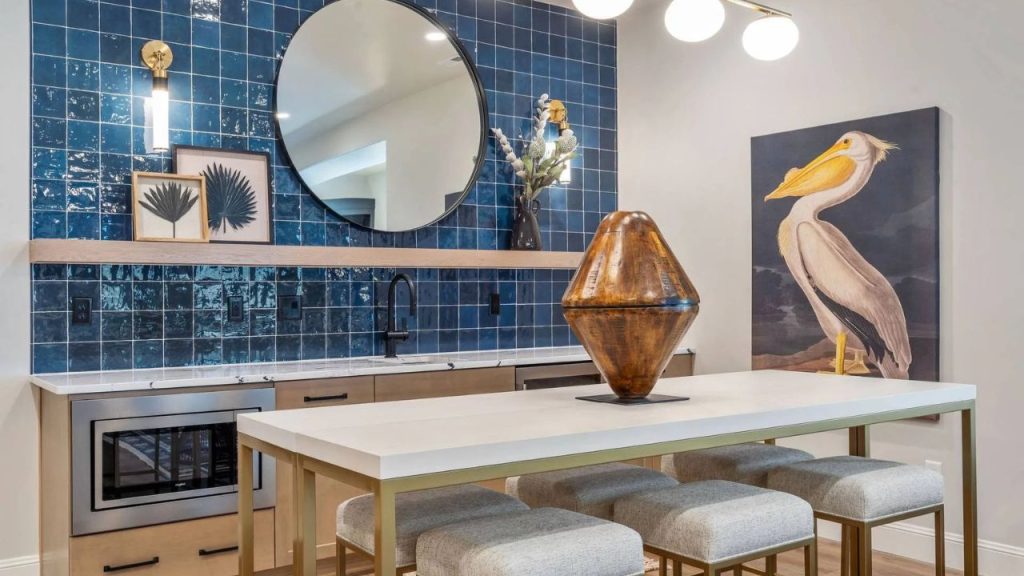 Modern Kitchen with Bold Accents