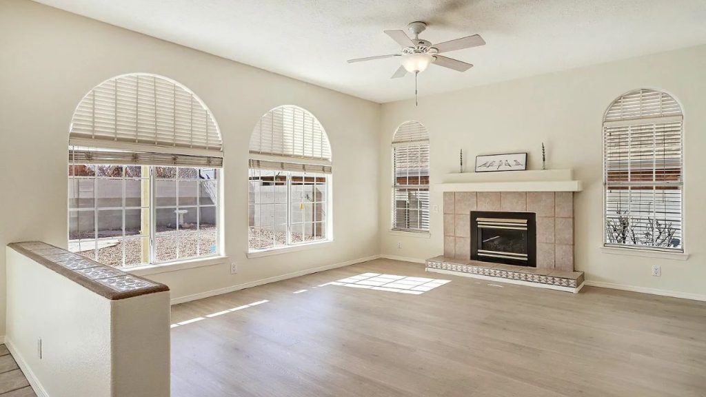 Family Room with a Fireplace