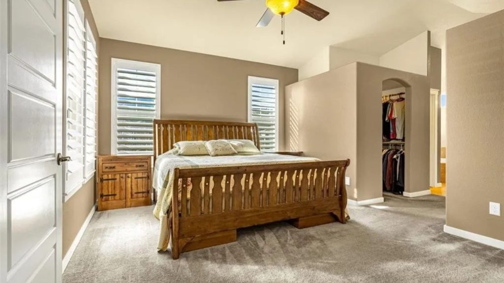 Cozy Bedroom with Rustic Charm