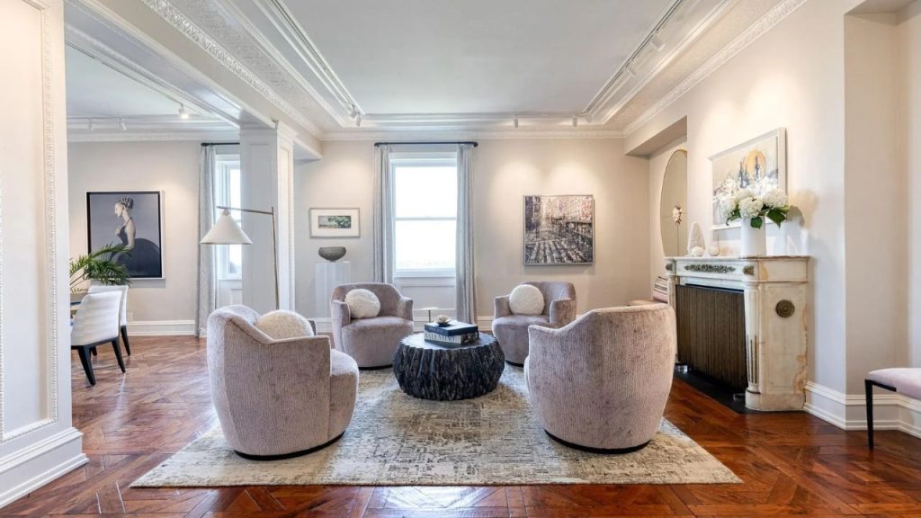 Living Room with Timeless Charm