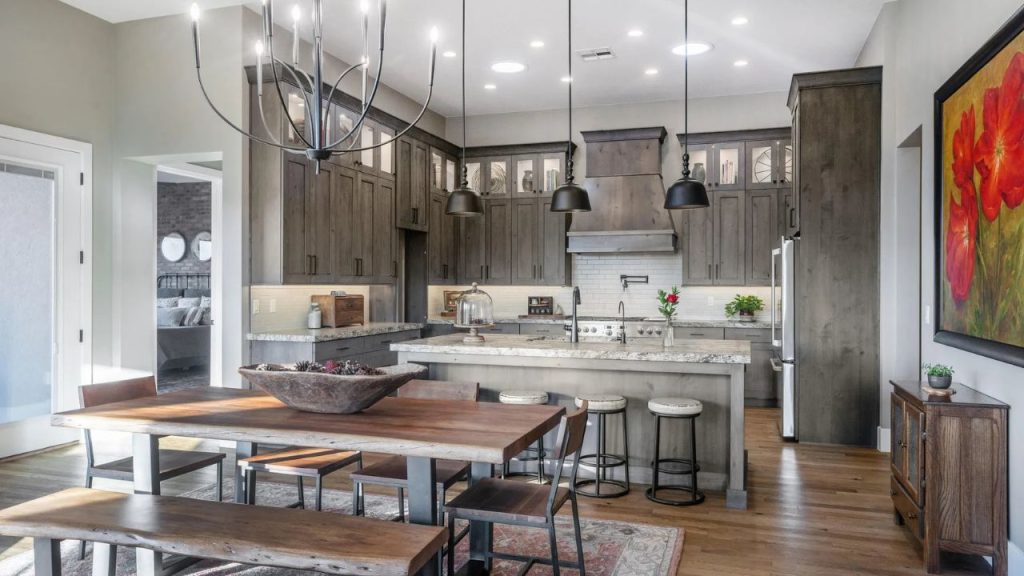 Open-Concept Kitchen and dining