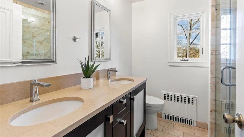 Elegant Double Vanity Bathroom