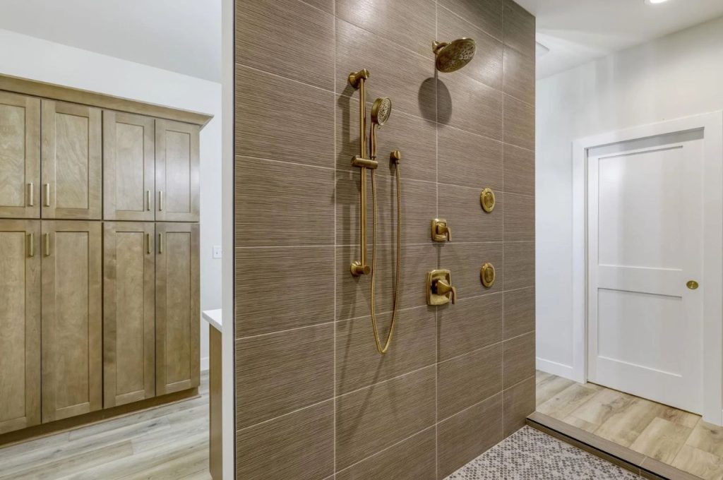 Elegant Walk-In Shower