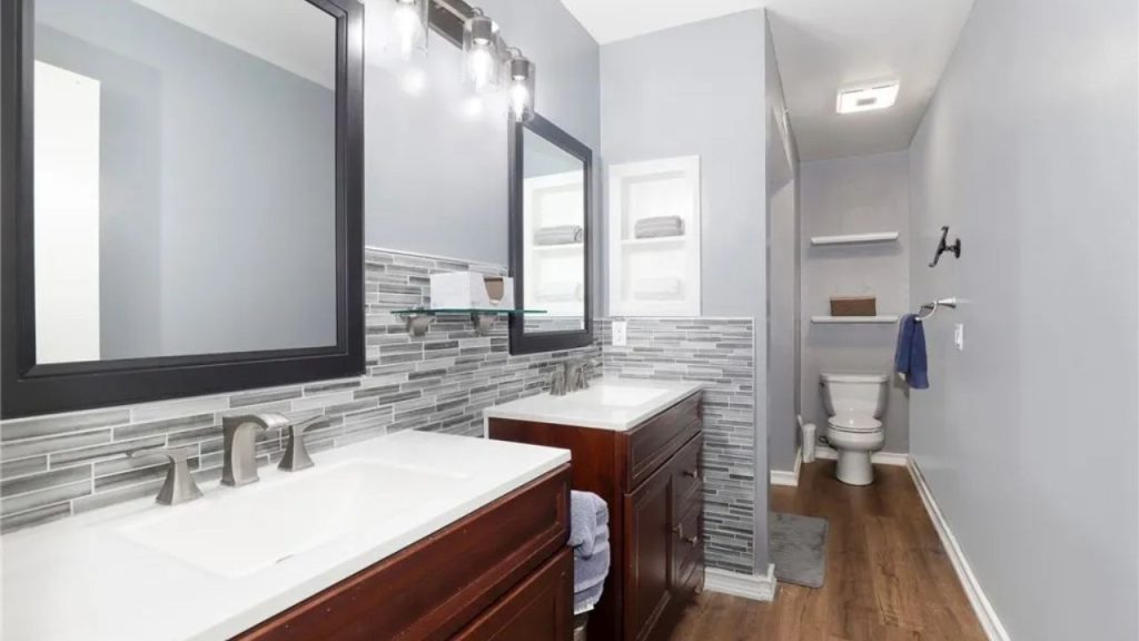 Modern Bathroom with Double Vanity
