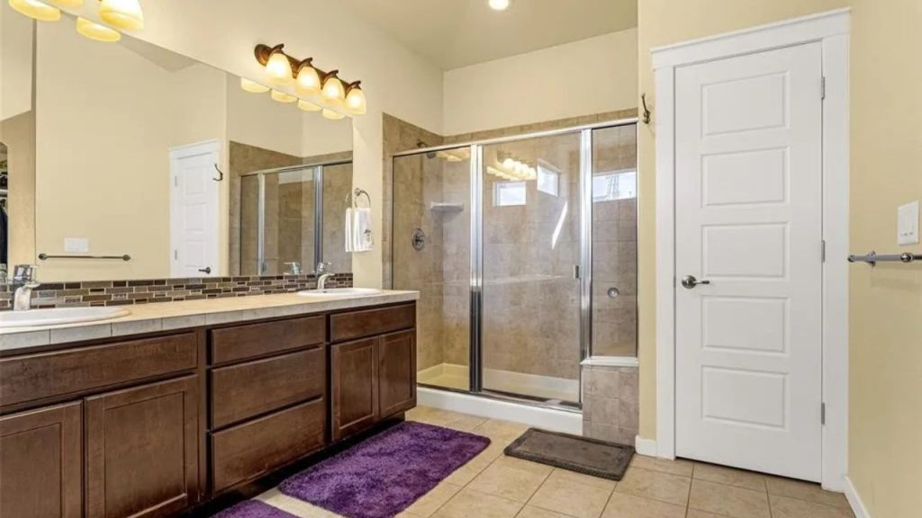 Spacious Bathroom with Elegant Touches