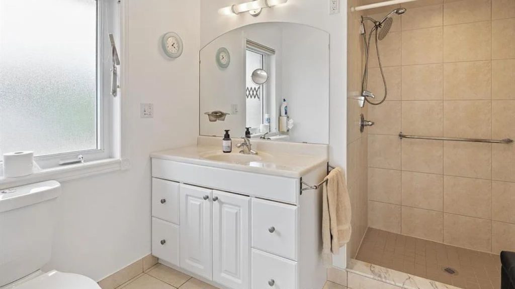 Modern Bathroom with Spacious Shower