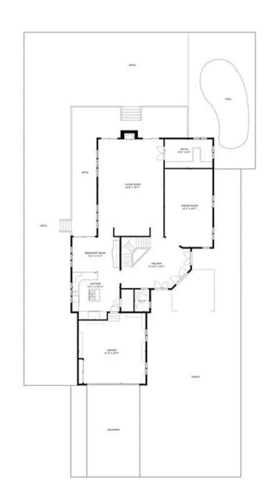 Elegant Ground floor with Open Living & Patio