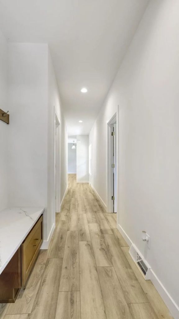 Bright and Airy Modern Entryway