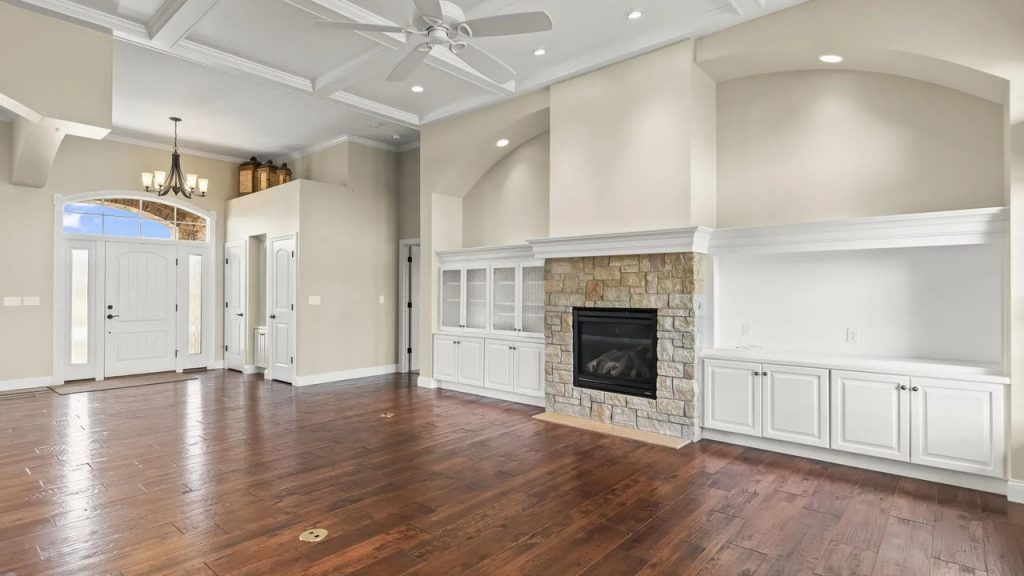 Ranch-Style 5,684 Sq-Ft Sherman Home With Dual Fireplaces and Finished Walkout Basement (Floor Plan Inside)