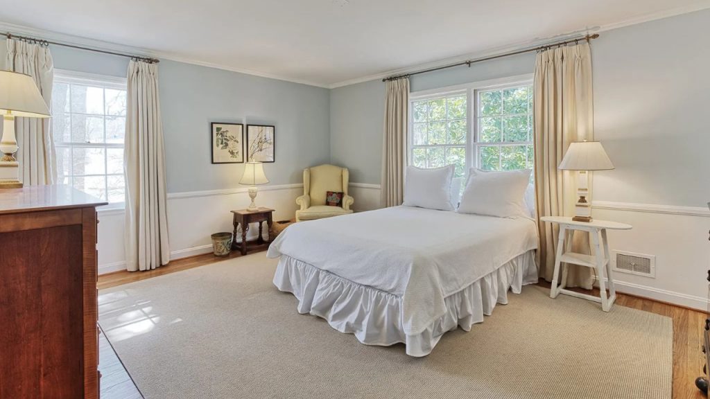 Serene and Elegant Primary Bedroom