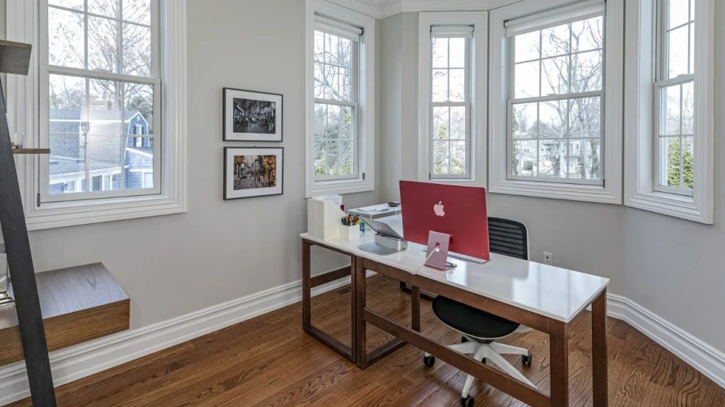 Bright and Stylish Home Office