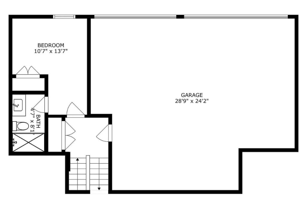 Spacious Garage and Private Suite