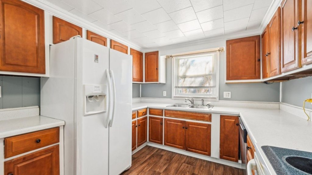 Warm and Functional Kitchen Space