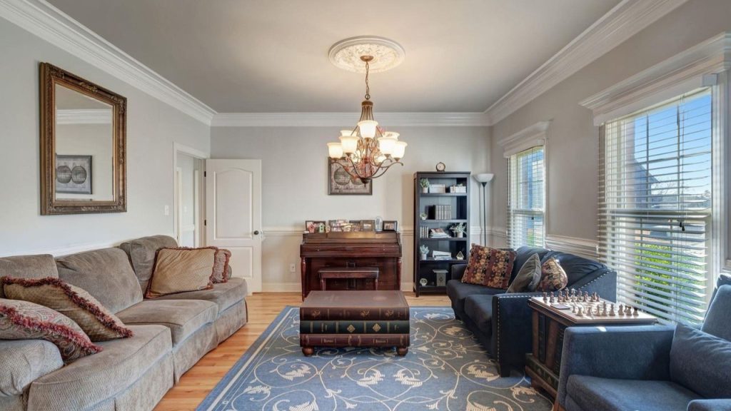 Family Room with Classic Charm