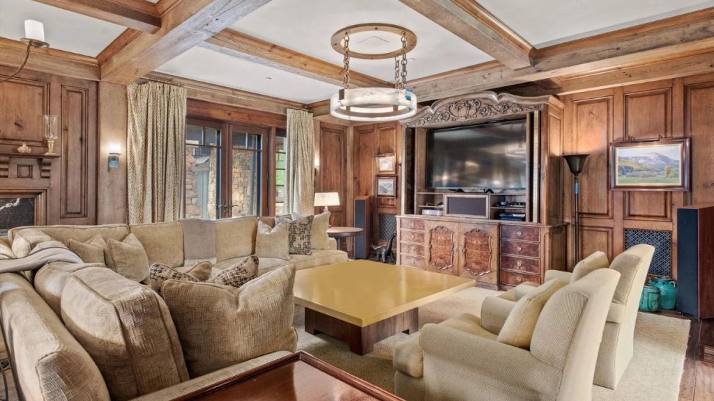 Refined Wood-Paneled Family Retreat