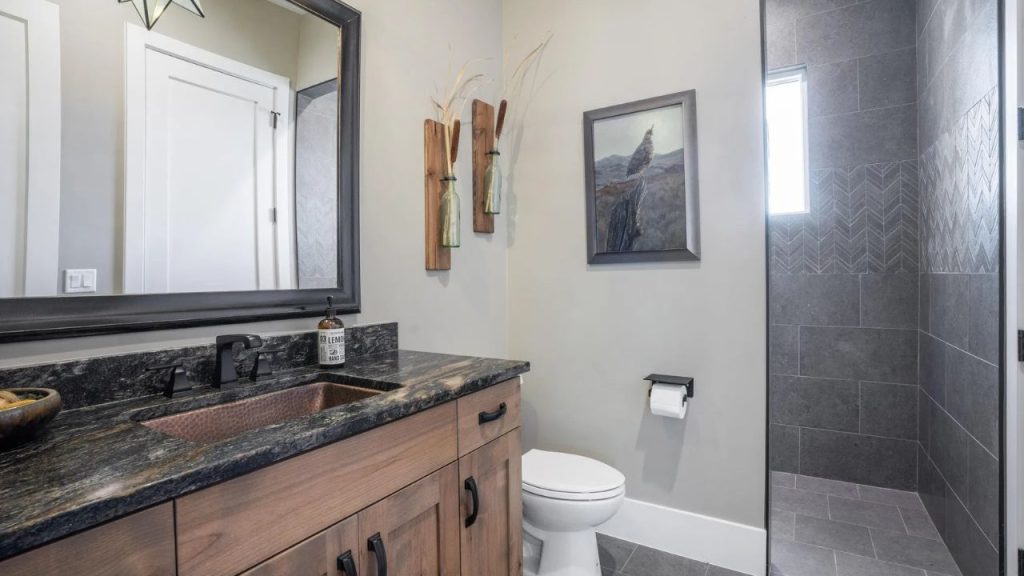 Rustic Elegant Bathroom