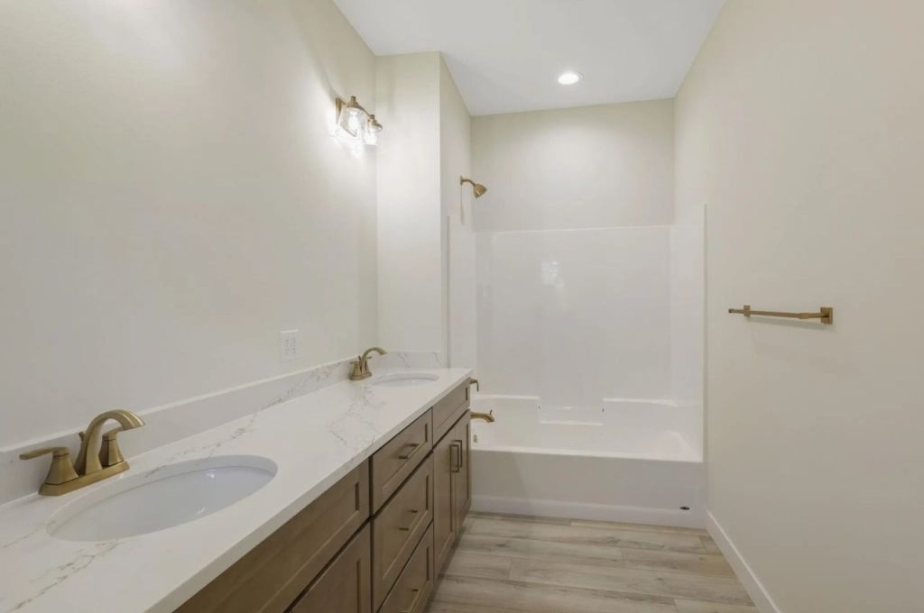 Elegant Bathroom with Double Vanity