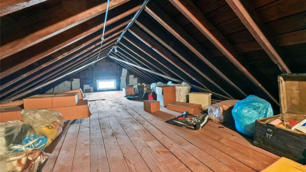 Spacious Attic with Storage Potential