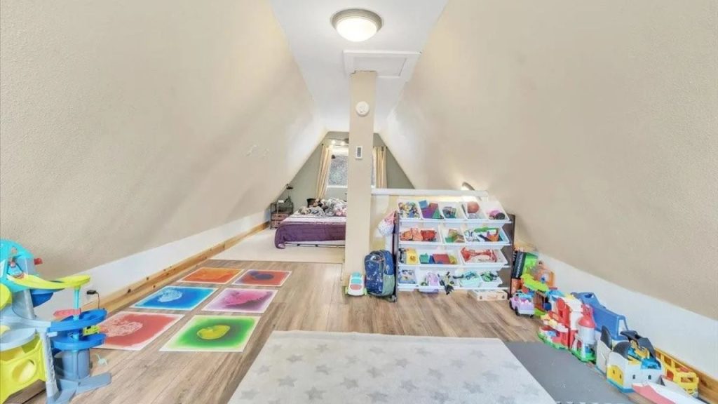 Cozy Attic Bedroom with Play Area