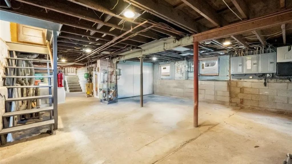 Unfinished Basement with Potential