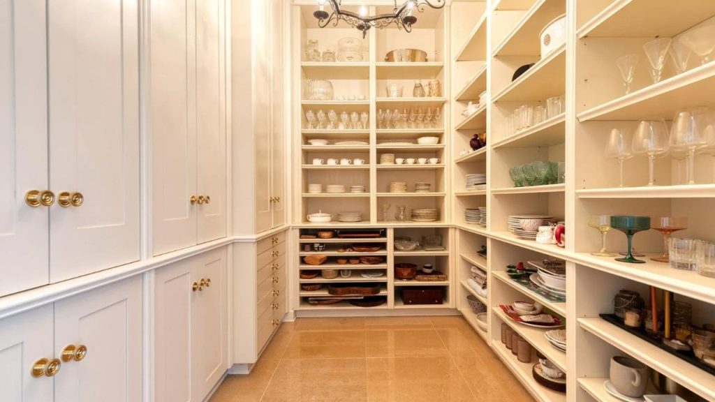 Spacious Custom Pantry