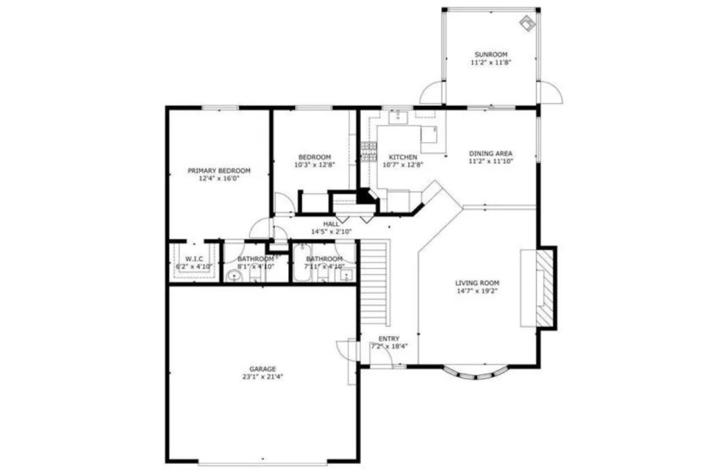 Spacious Ground Level Layout Design