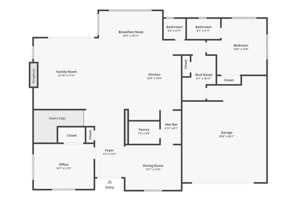 Spacious Open-Concept Living