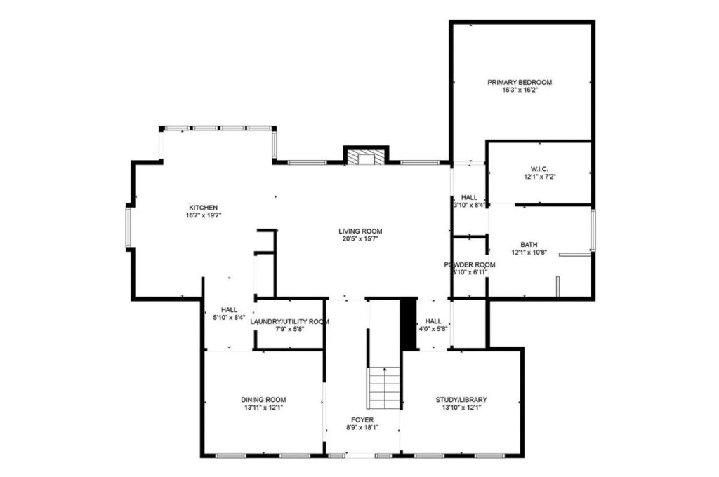 Spacious Ground Floor with Elegant Layout