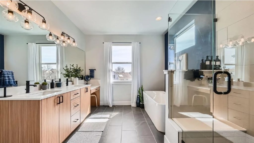 Chic 3-Bedroom FarmStyle Thornton Home with Covered Deck and High-End Kitchen Finishes (With Floor Plan)