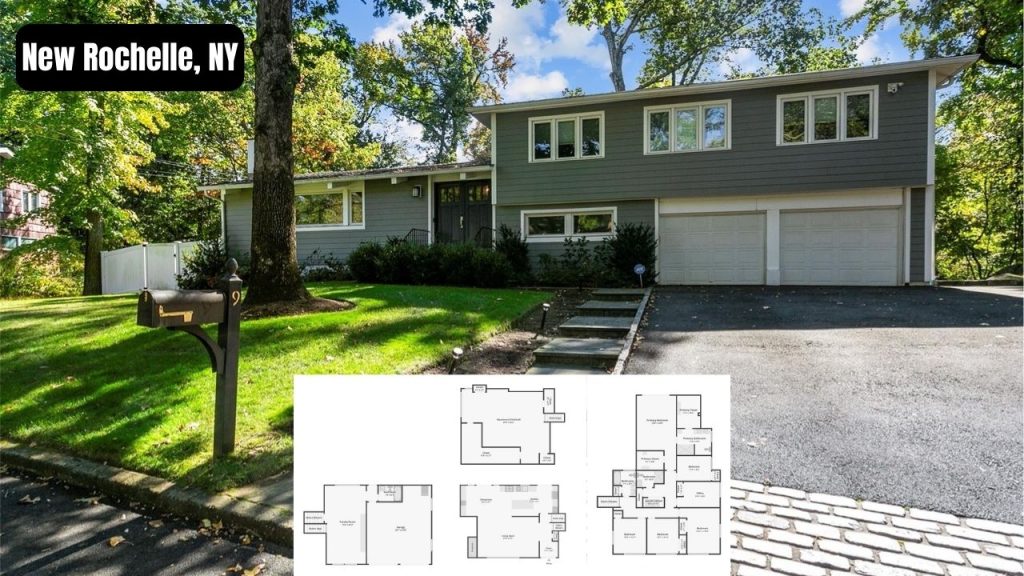 3,000 Sq. Ft. Contemporary Home with 6 Bedrooms in New Rochelle, NY