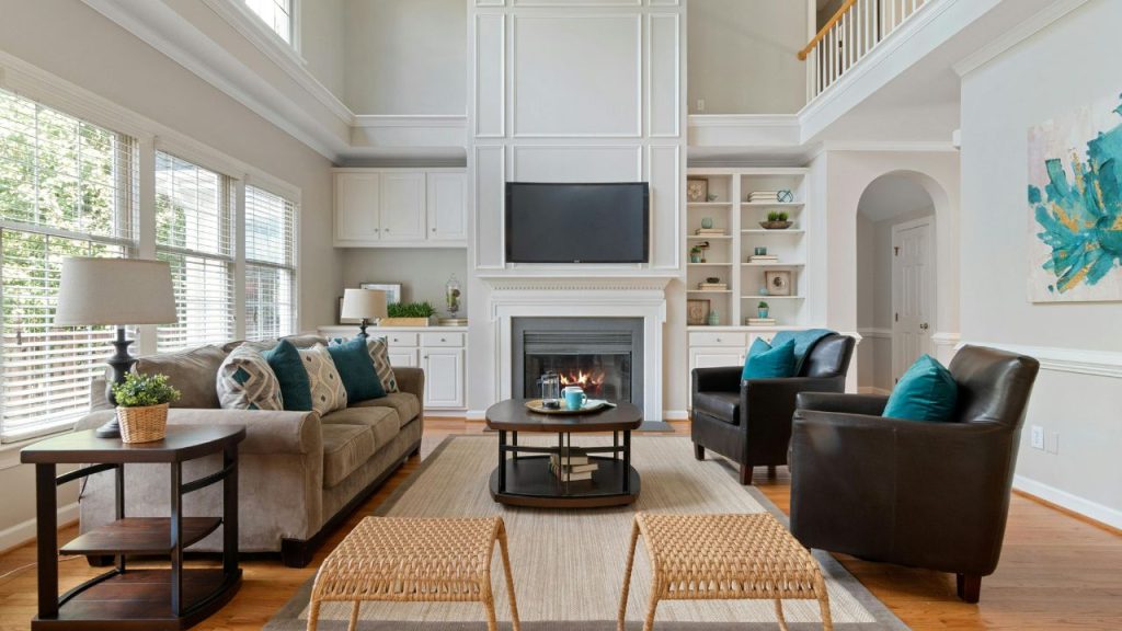 A cozy living room.
