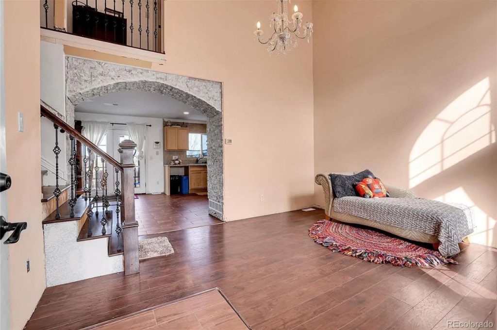 Grand Foyer with Elegant Staircase