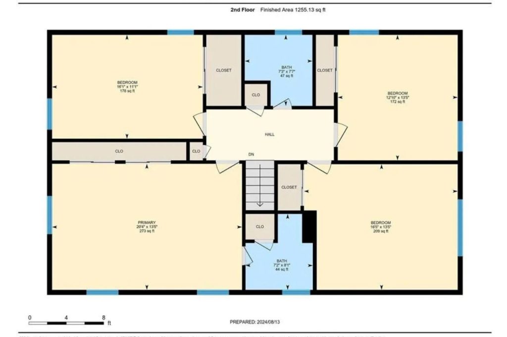 Expansive Second Floor Layout